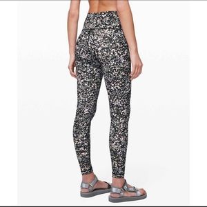 Lululemon Wunder Under Floral Spritz Multi